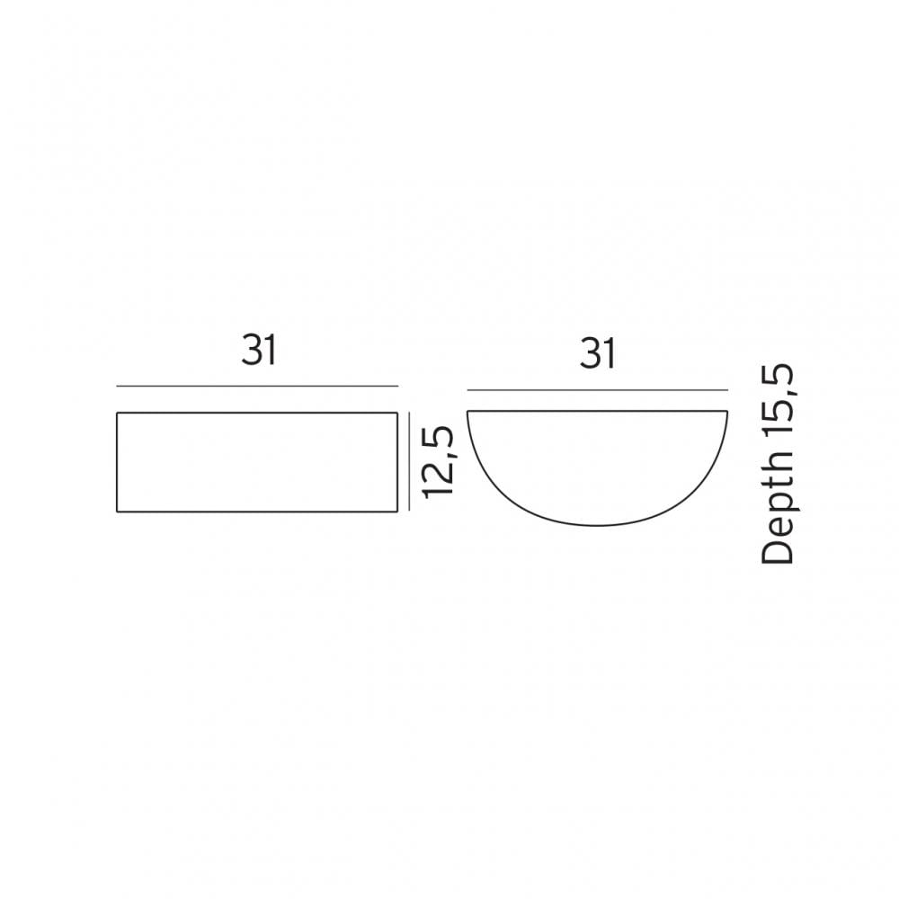 Настенный светильник Norlys Vasa 120GR - фото 2 Настенный светильник Norlys Vasa 120GR - фото 2