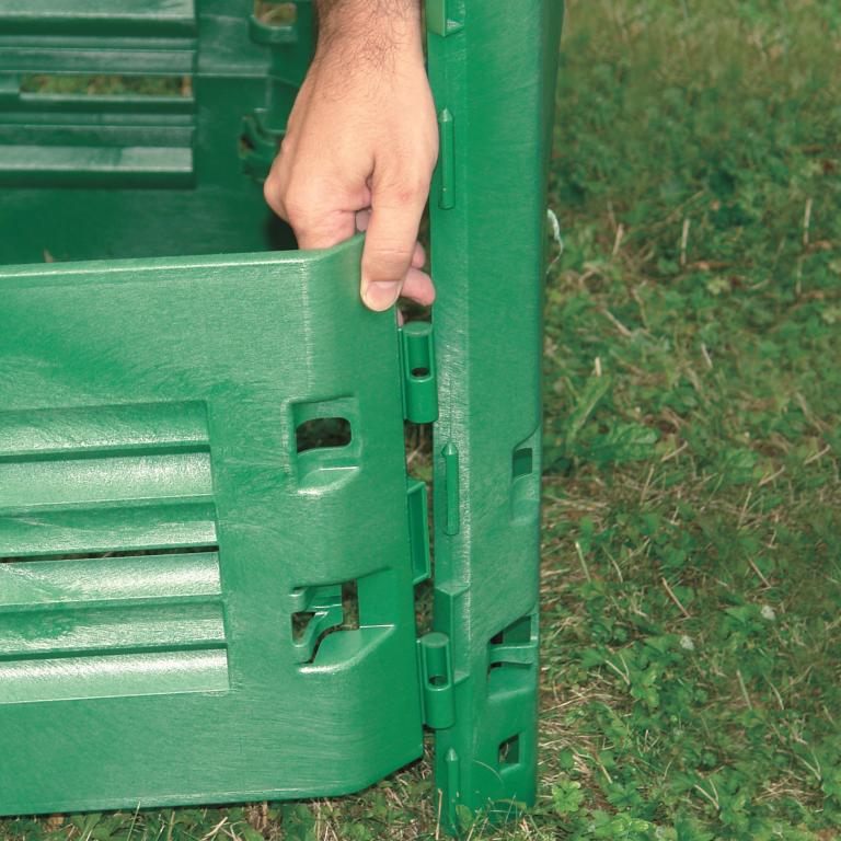 Компостер садовий Graf Thermo King з річним запасом ферментів 600 л Зелений - фото 8 Компостер садовий Graf Thermo King з річним запасом ферментів 600 л Зелений - фото 8