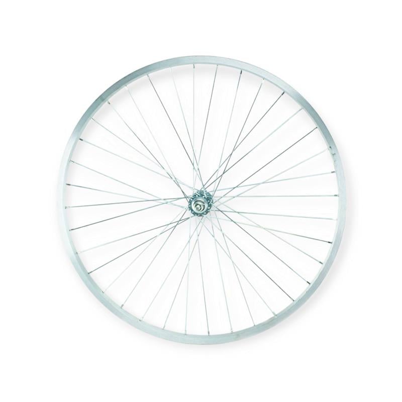 Велоколесо в сборе переднее 26 36 спиц алюминий (2684456865)