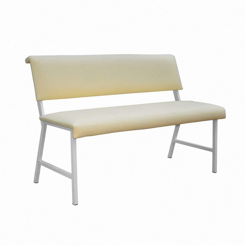 Банкетка трехместная МБС со спинкой Бежевый (28080257)