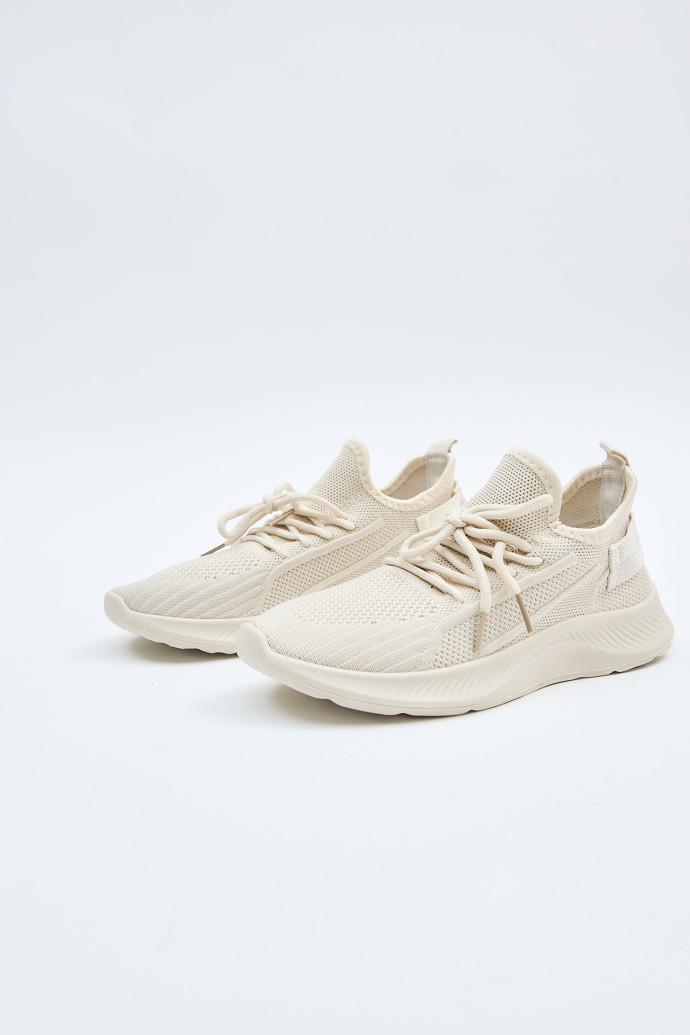 Кроссовки женские демисезонные LONZA р. 37 Бежевый (199151) - фото 3