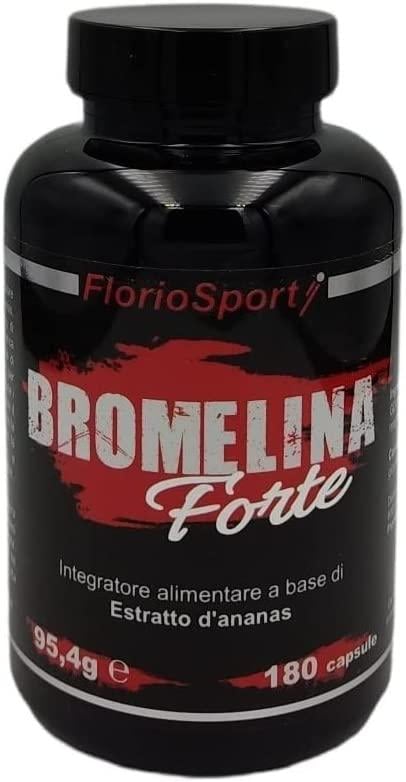 Вітаміни для імунітету FlorioSport Бромелайн Форте 180 капс. (50093Bromel180k)