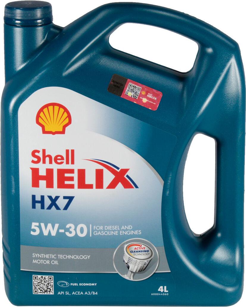 Моторне мастило Shell Helix 5W-30 HX7 4 л (1401339)