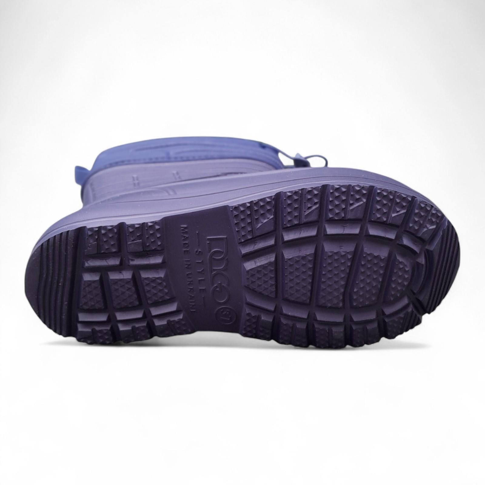 Сапоги утепленные женские dagostyle из ЭВА-пены р. 37 23,5-24 см Синий (2770390042) - фото 5 Сапоги утепленные женские dagostyle из ЭВА-пены р. 37 23,5-24 см Синий (2770390042) - фото 5