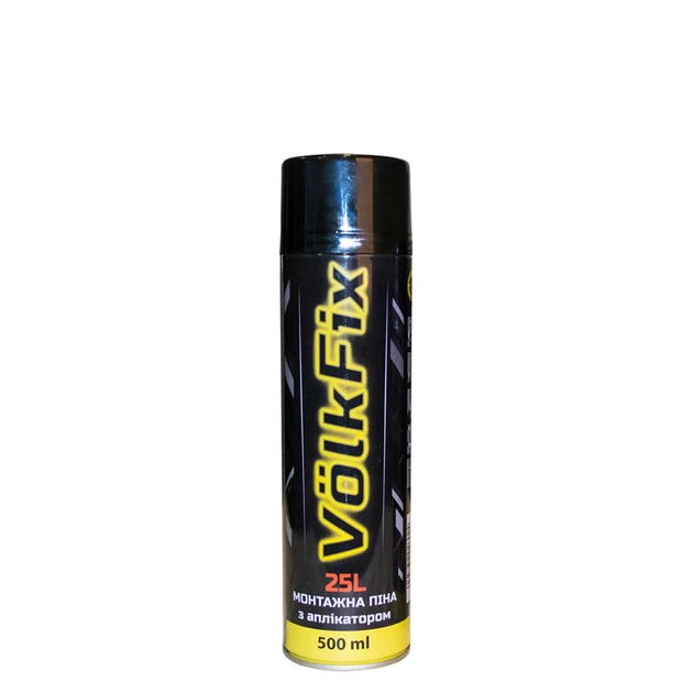 Пена монтажная Volkfix 25L всесезонная ручная 500 г (36950474)