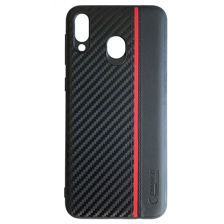 Чехол накладка Primolux Cenmaso для Samsung Galaxy M20 2019 SM-M205 Black/Red (1082950402)