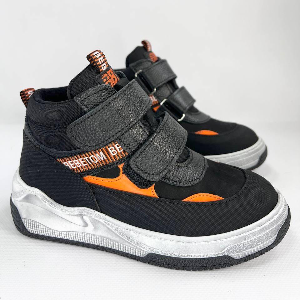 Черевики для хлопчика Bebetom демісезонні р. 34 Чорний (2757783823)