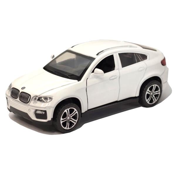 Игрушка машинка БМВ Х6 моделька 1:32 Белый (59497)