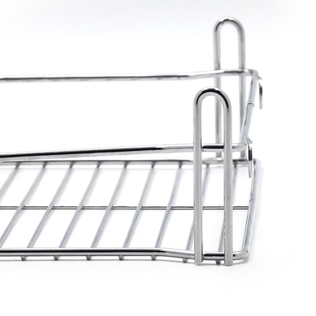 Полиця Homax одинарна 28x15,5x8 см Хром (EBA-1001) - фото 5