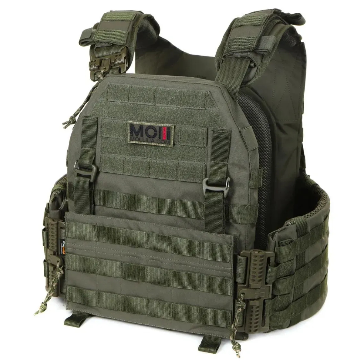 Плитоноска Molli Falcon XL PRO Ranger Green для увеличенных плит 28х36 см с функцией быстрого сброса (11513)