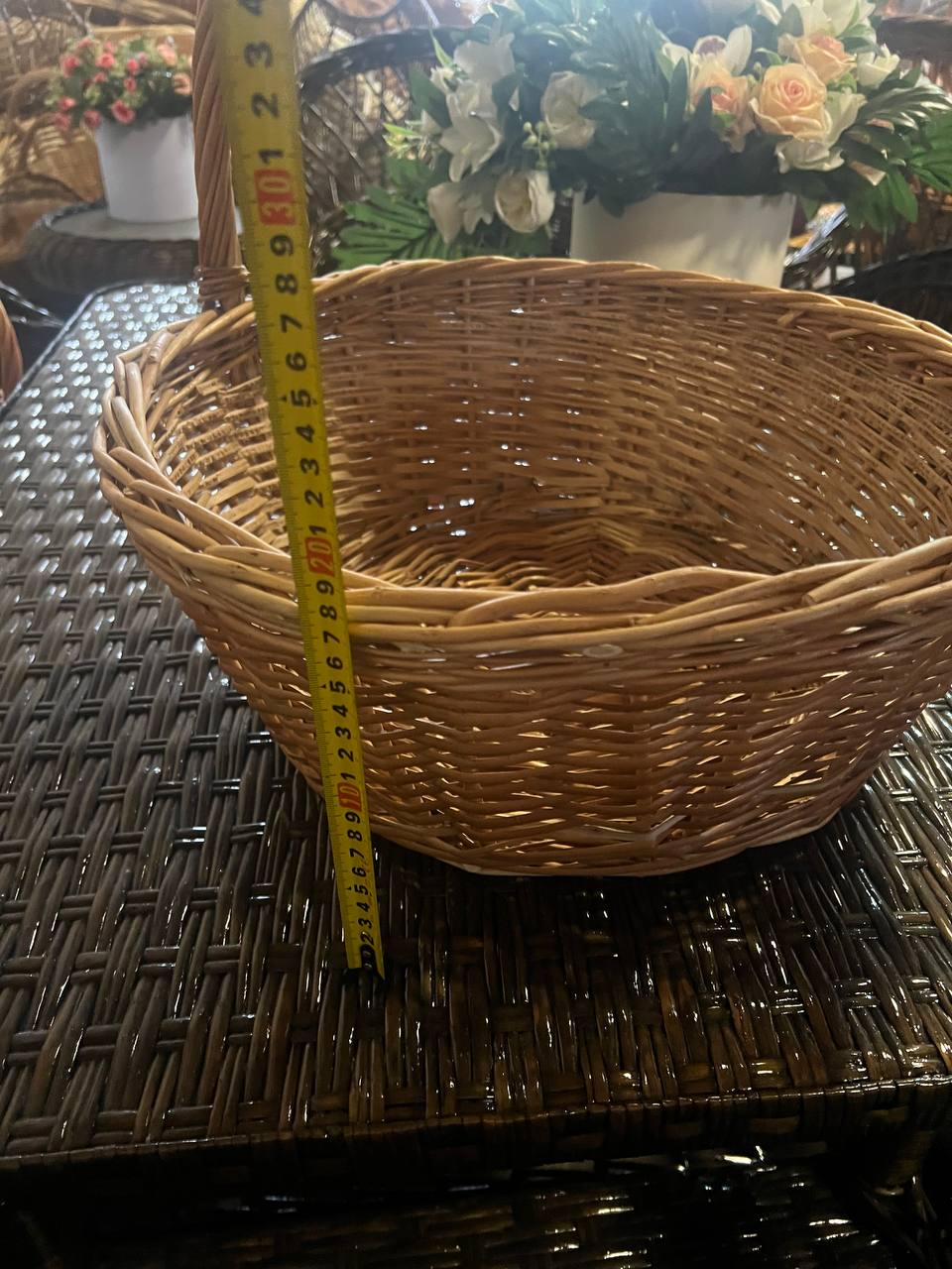 Корзина из лозы на подарки Сімейний Затишок (29756730) - фото 8 Корзина из лозы на подарки Сімейний Затишок (29756730) - фото 8
