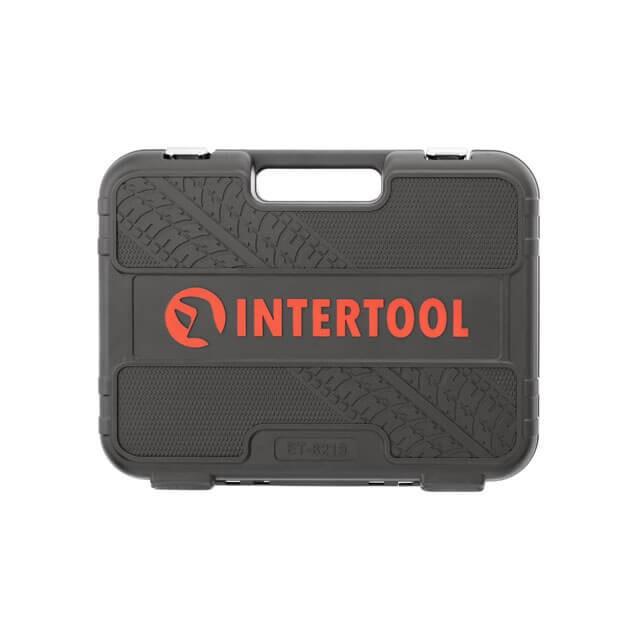 Набор инструментов Intertool ET-8219 STORM Cr-V 1/2" 3/8" 1/4" 219 ед. - фото 9