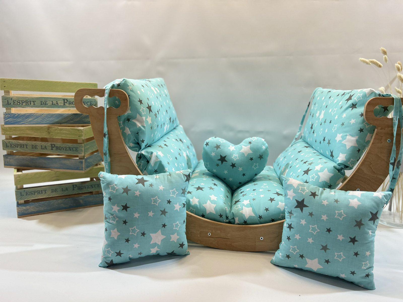 Дитячий тренажер з матрасом Paradox Арка Піклер з натурального дерева (2901202344) - фото 2