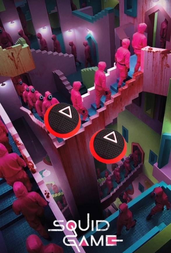 Накладки для джойстика Playstation PS3/PS4/PS5/Xbox силиконовые 2 шт. Squid game Triangle (20287) - фото 4 Накладки для джойстика Playstation PS3/PS4/PS5/Xbox силиконовые 2 шт. Squid game Triangle (20287) - фото 4