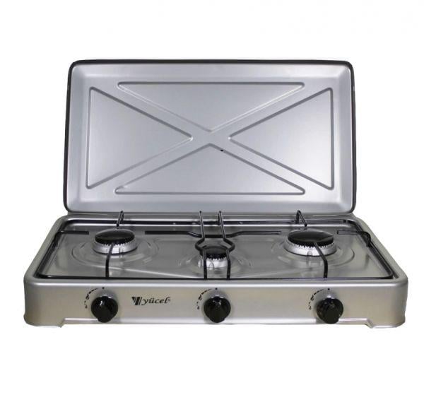 Настольная газовая плита Yucel O-300-LPG-Silver (1366065) Настольная газовая плита Yucel O-300-LPG-Silver (1366065)