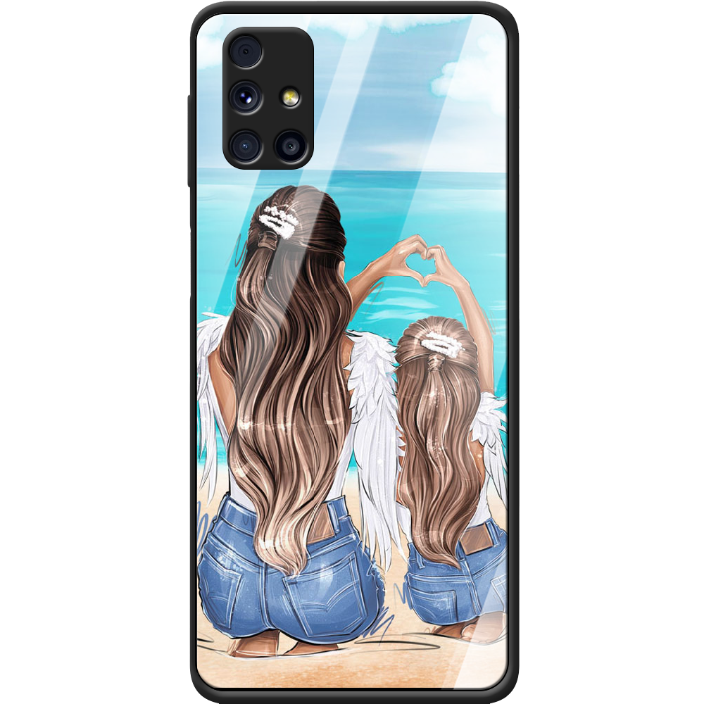 Чехол Boxface Samsung M317 Galaxy M31s Family Vacation Черный силикон со стеклом (40942-up2380-41115)