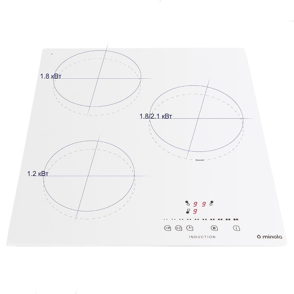 Варочная поверхность индукционная Minola MIS 4036 KWH - фото 7