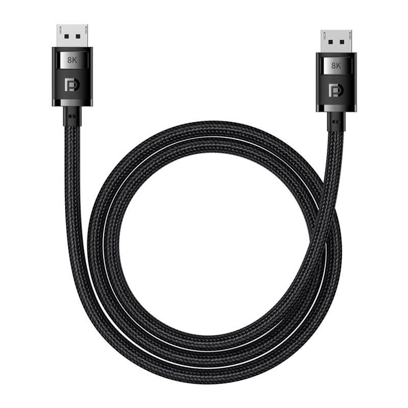 Кабель для передачі відеосигналу Baseus High Definition Series DisplayPort 8K Adapter Cable 1.5м Чорний (B00633706111-01)