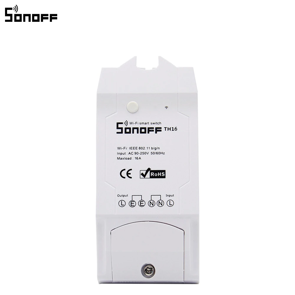 Выключатель беспроводной Sonoff TH-16 Wi-Fi (79475930)