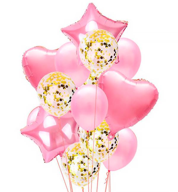 Воздушные шары Rosy 14 шт.