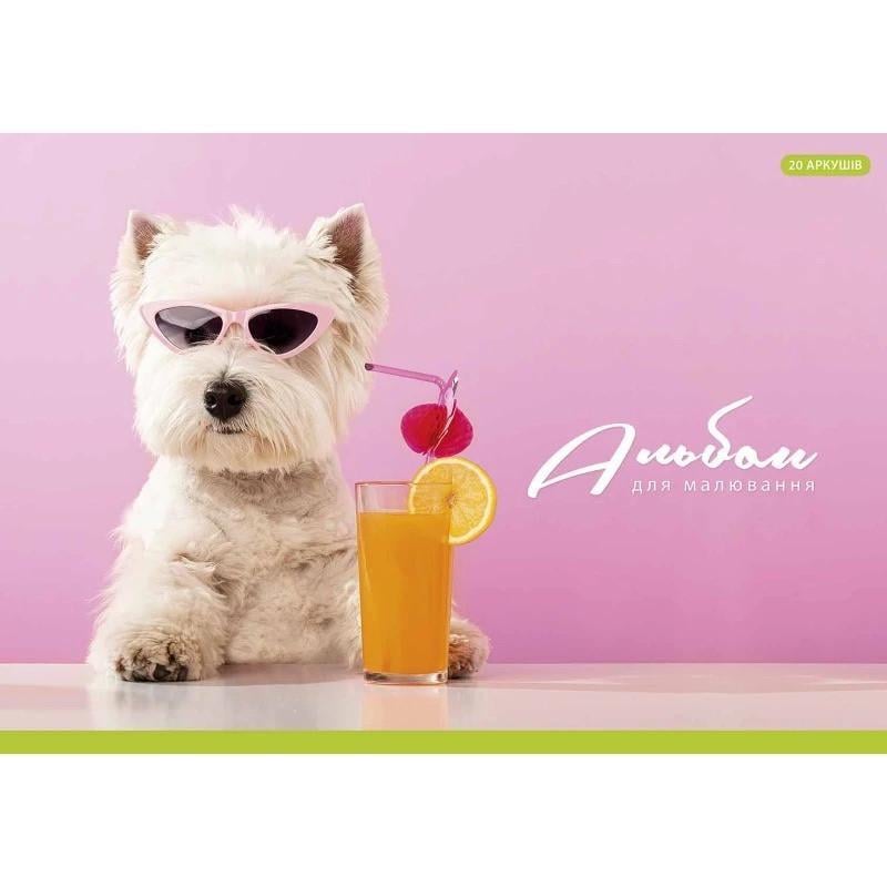 Альбом для малювання Школярик PB-GB-020-465-3 склейка 20 арк. (RLT42685)