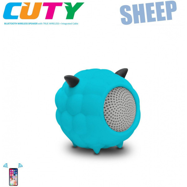 Портативная колонка Idance Cuty Sheep 10 Вт Blue (CA10CY) - фото 1