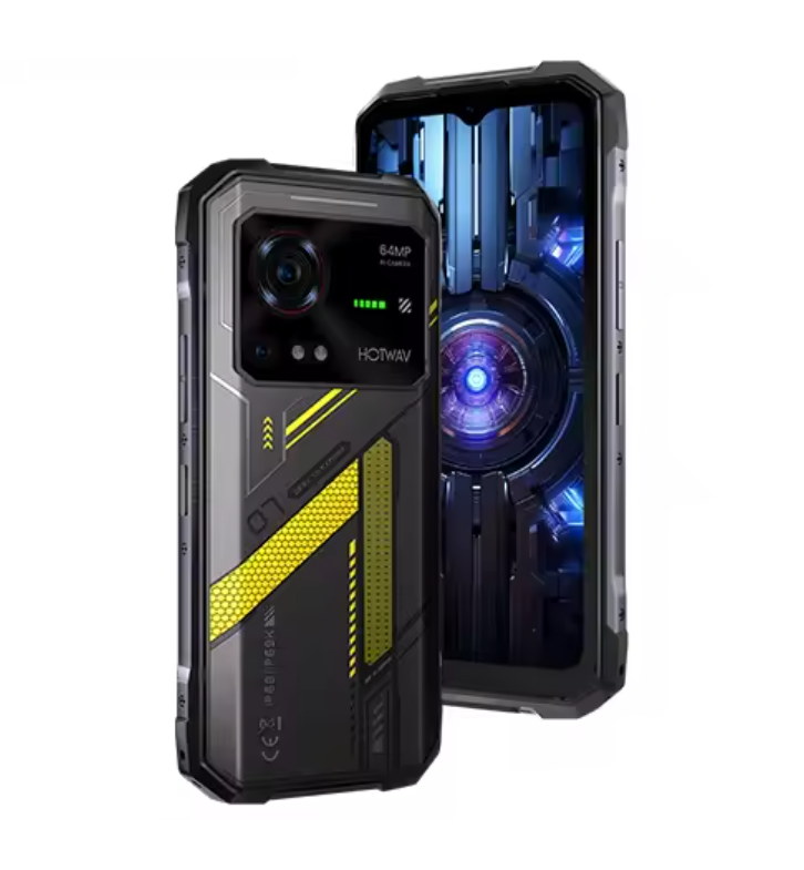 Смартфон Hotwav Hyper 7 8/256 Гб 5G/NFC/IP69K Black/Yellow (25763186) - фото 8 Смартфон Hotwav Hyper 7 8/256 Гб 5G/NFC/IP69K Black/Yellow (25763186) - фото 8