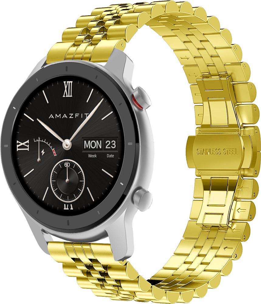 Браслет металлический Stech для Amazfit GTR 42 мм Gold (26973-2A)