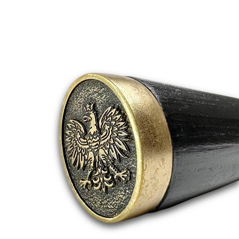 Шампур подвійний Польський герб овал із нержавіючої сталі (SKK28) - фото 4 Шампур подвійний Польський герб овал із нержавіючої сталі (SKK28) - фото 4