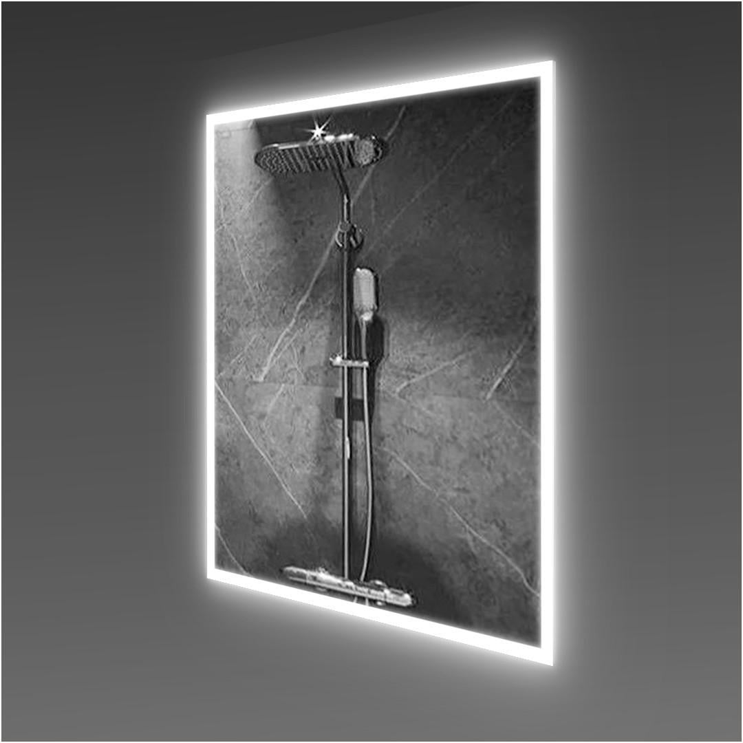 Зеркало EKVATOR MLP-11 с контурной LED подсветкой 90х70 см