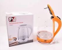 Електрочайник дисковий Promotec PM-810 скляний Помаранчевий (1451844673) - фото 4