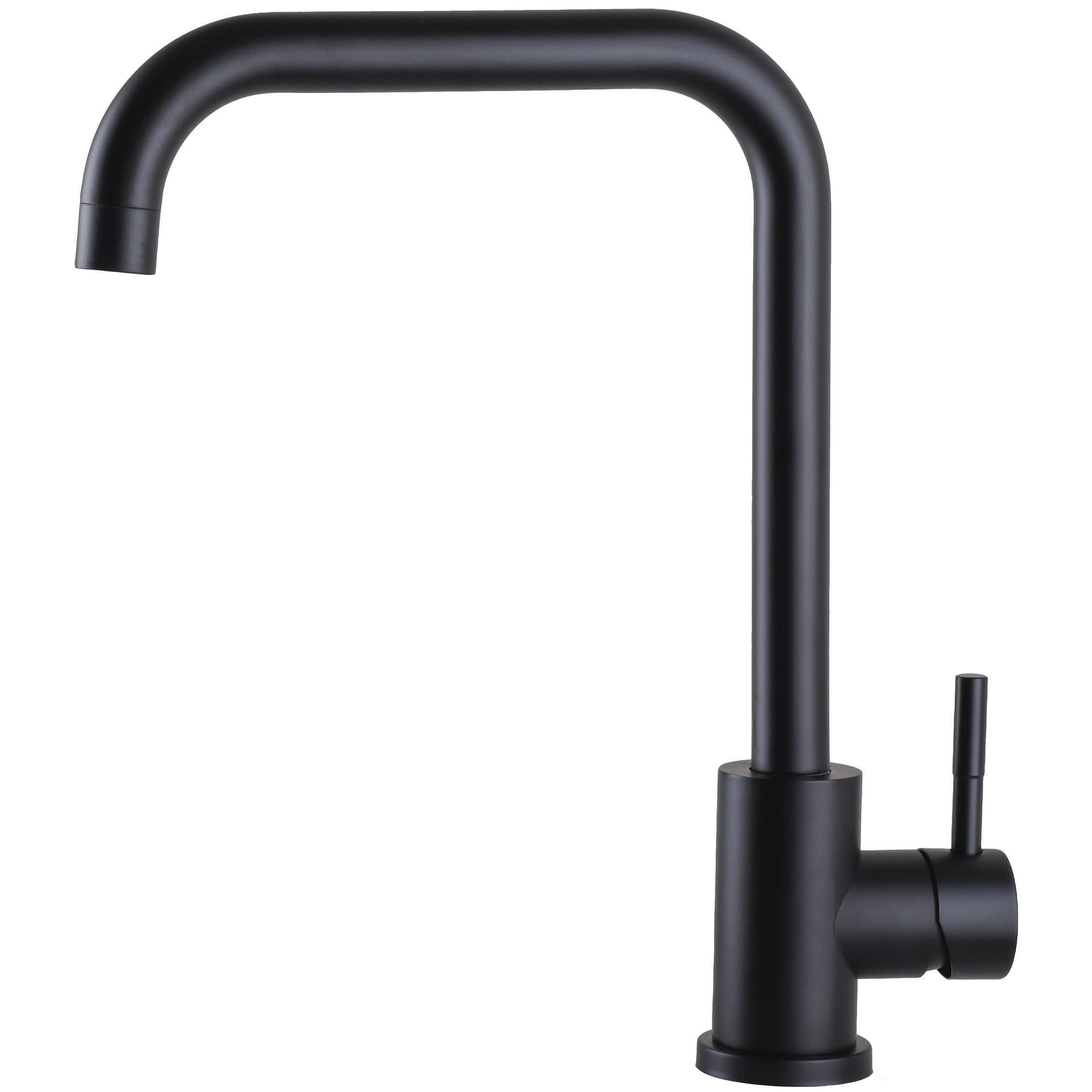 Кран на кухню MixMIRA Черный матовый (25403)