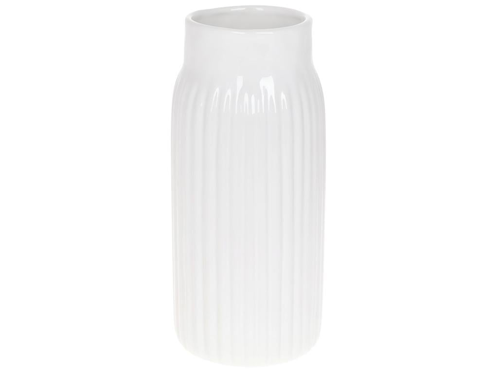 Ваза 26 см Белый глянецевый (BDI-733-530)