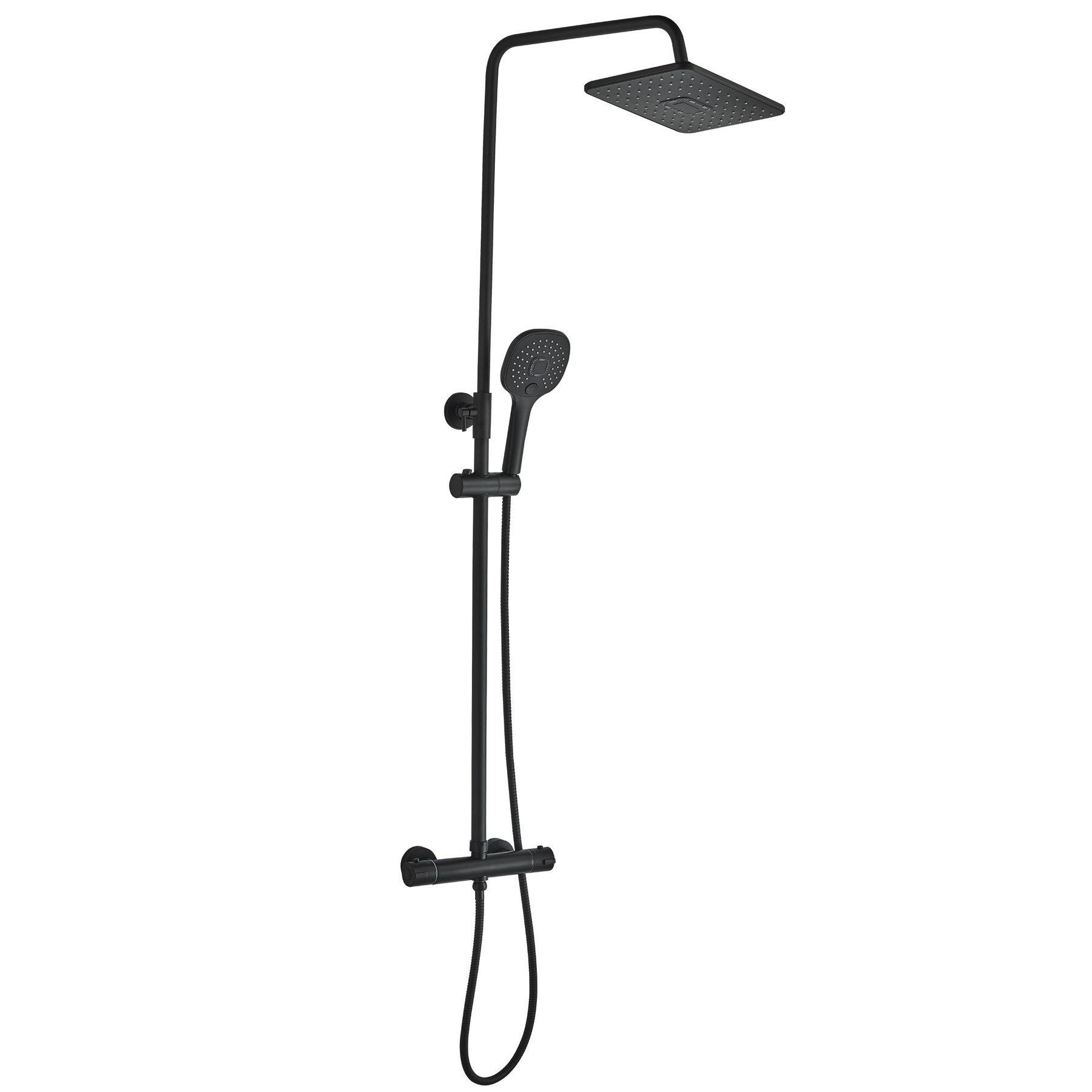 Душевая система Globus Lux Termostatic R GLA-0040T-BB Душевая система Globus Lux Termostatic R GLA-0040T-BB