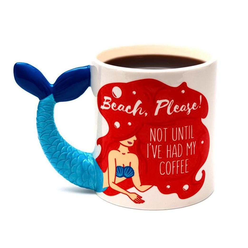 Чашка Русалка фигурная керамическая 350 мл (27-PC0-9720)