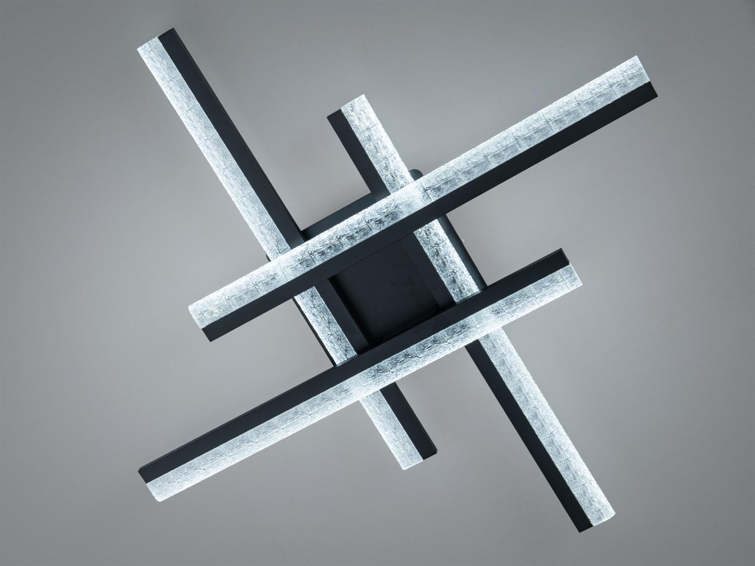 Люстра потолочная LED 57W Черный (MX3068/4BK)