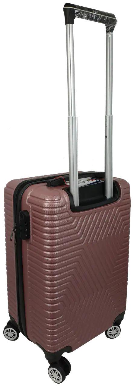 Валіза пластикова GD Polo мала 45 л Пудровий (60k001 small powder) - фото 3 Валіза пластикова GD Polo мала 45 л Пудровий (60k001 small powder) - фото 3