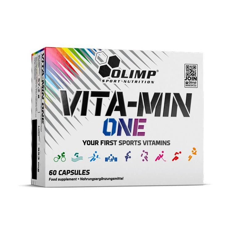 Мультивитамины и минералы с женьшенем OLIMP Vita-Min One 60 капс.