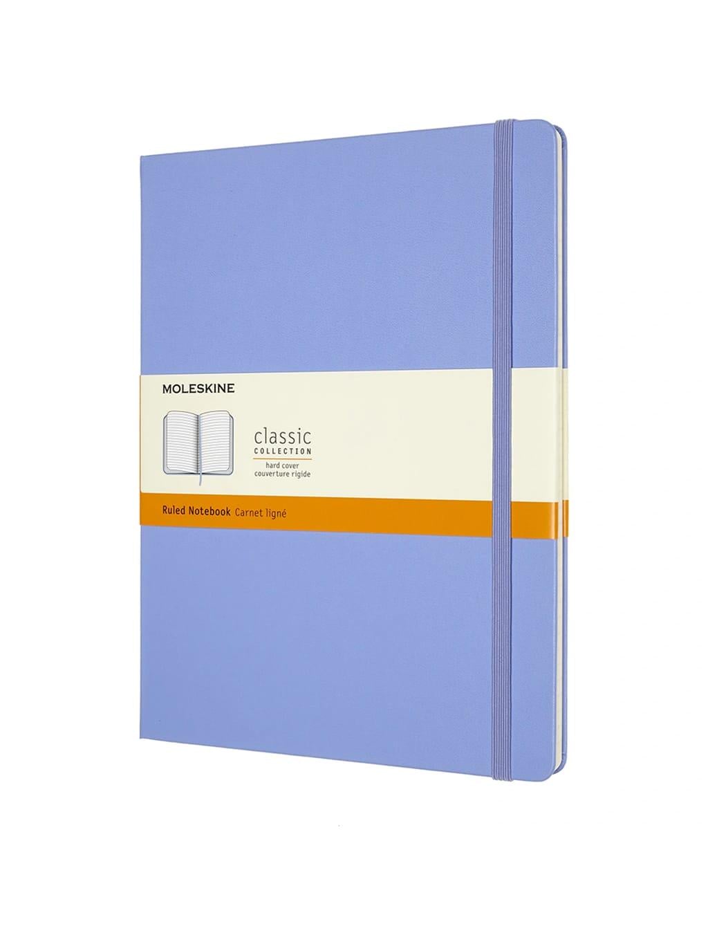 Записная книжка Moleskine Classic большой линейка Голубая Гортензия (QP090B42)