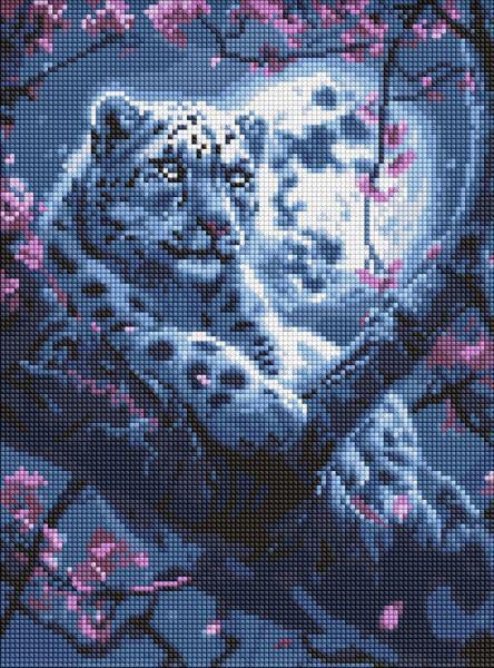 Алмазная мозаика Ideyka Лунная тишина 30x40 см (Id-AMO8166)