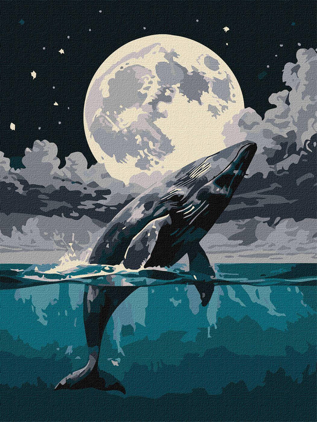 Набір для розпису по номерах Ideyka Стрибок до небес КНО6714 30x40 см (MTT-197404)