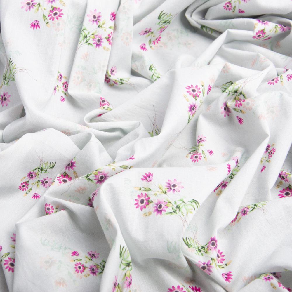 Ткань батист Digital Виола 2 Светло-серый (18392)