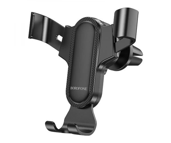 Держатель автомобильный Borofone BH74 Rock gravity car holder Black