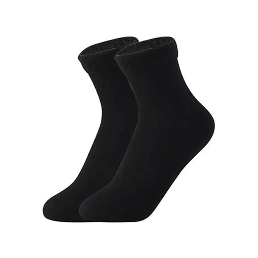 Термошкарпетки жіночі утеплені з начосом р. 36-41 Чорний (TERSHK-1382)