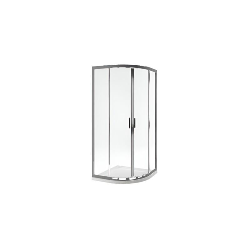 Душевая кабина Excellent Seria 201 полукруглая 800x800 мм Белый (KAAC.1801.800)