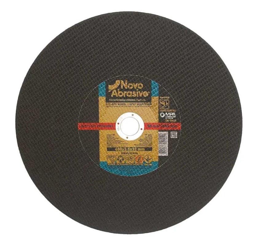 Відрізний диск NovoAbrasive WM40035 по металу 400х3,5х32 мм (21555)