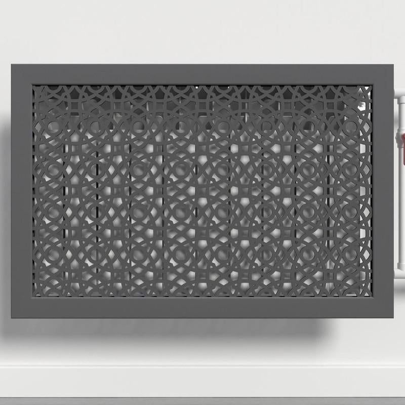 Решетка-экран на батарею SMARTWOOD 1200 мм Графит (R21124106)