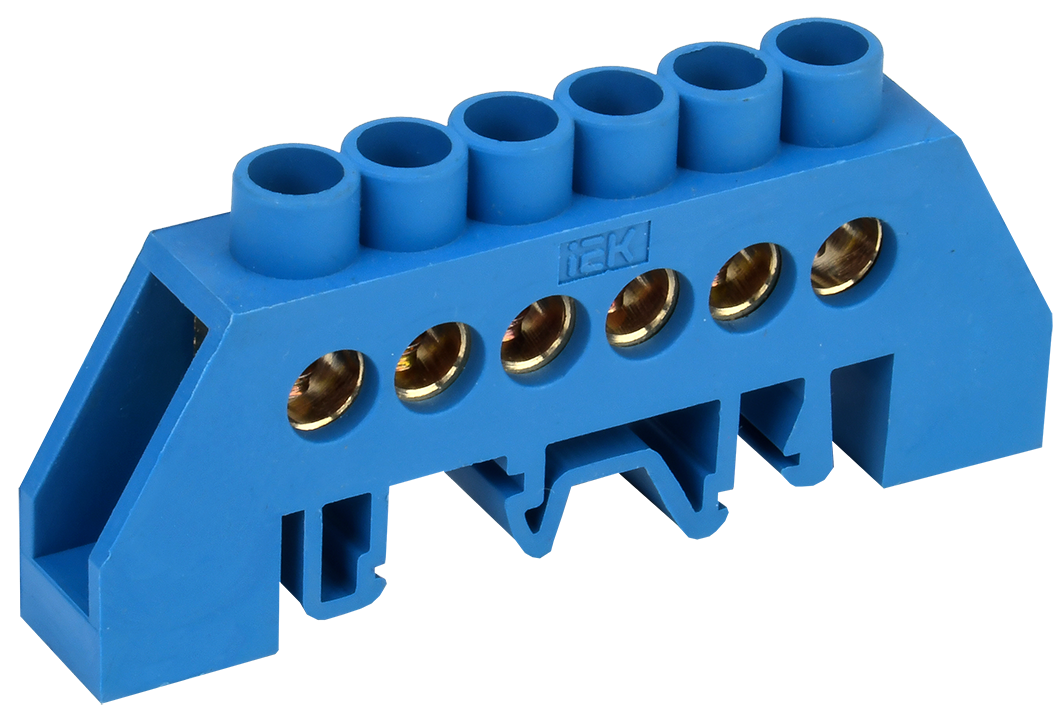 Шина нулевая УЕК ШНИ-8х12-6-КС-С медь в корпусном изоляторе универсальная 6 отверстий 8х12 мм (YNN10-812-6DP-K07) Шина нулевая УЕК ШНИ-8х12-6-КС-С медь в корпусном изоляторе универсальная 6 отверстий 8х12 мм (YNN10-812-6DP-K07)