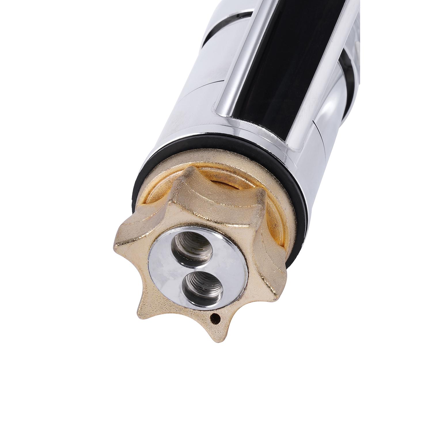 Смеситель для ванны Kroner KRM Odra C070 и смеситель для раковины Kroner KRM Odra C010 - фото 11