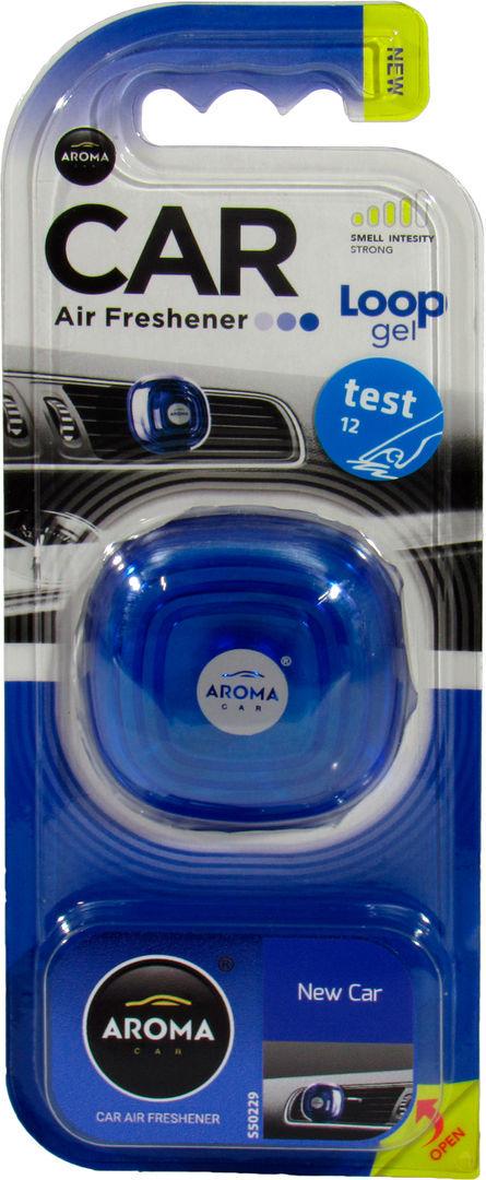 Ароматизатор для авто Aroma Car Loop Gel на дефлектор 9 мл (92898)